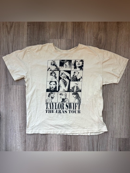 Taylor Swift Tops - Taylor Swift The Eras Tour 2023-2024 T-Shirt Cream Size XL Swiftie Concert